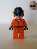 LEGO sh344 The Riddler - Prison Jumpsuit